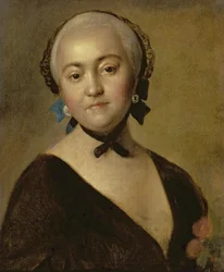 Portrett av keiserinne Elisabet Petrovna (1709-62), 1760